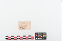 Etiketten zu Eisenhaken (NHMW-PRAE-024327)